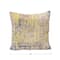 Hello Honey® Yellow Stonewashed Printed Cotton Pillow